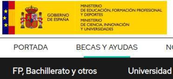 Beca para estudiantes del próximo curso de bachillerato, FP o universidad.
